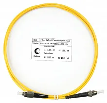Патч-корд оптический simplex FC-ST 9/125 sm 1,5м LSZH Cabeus