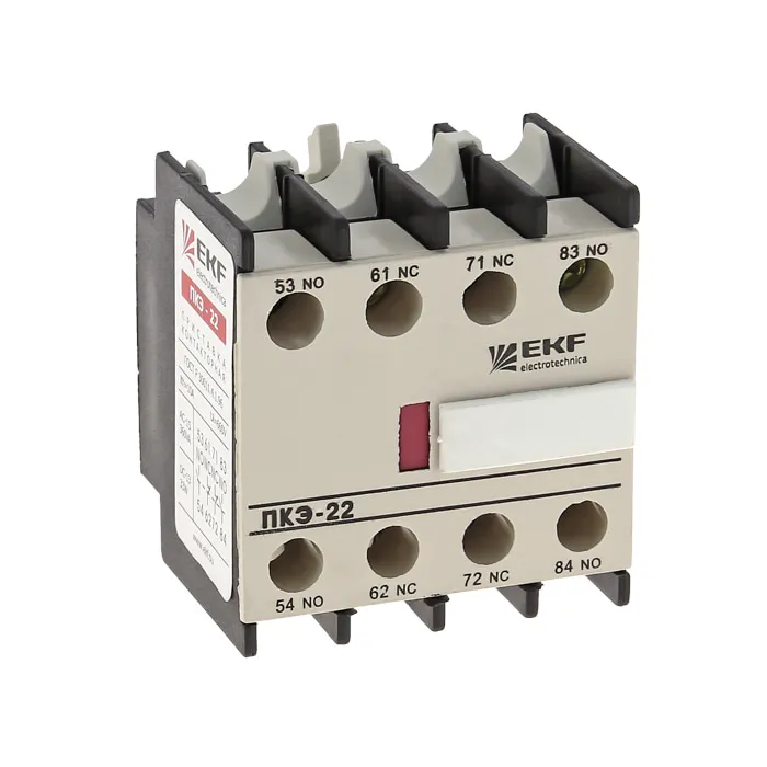 Приставка контактная ПКЭ-22 2NO+2NC EKF