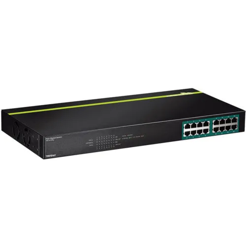Коммутатор TrendNet TPE-TG160g (1000 Base-TX (1000 мбит/с), Без SFP портов)
