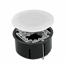 Коробка универс. КМП-020-027 с мет. лапками, клеммником и крышкой (80х45) EKF