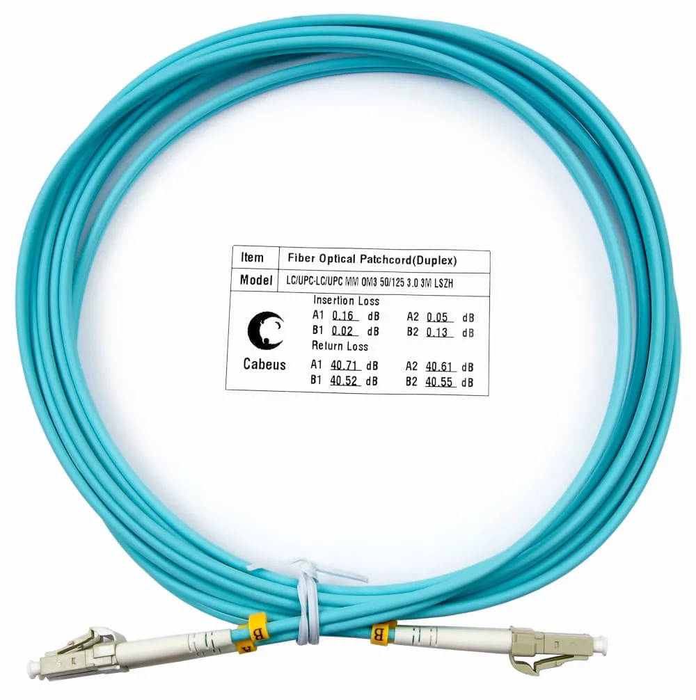 Cabeus FOP-50-LC-LC-3m