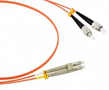 Патч-корд оптический duplex LC-FC 50/125 mm OM3 10м LSZH Cabeus