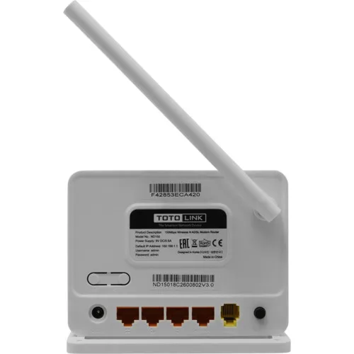 Маршрутизатор для дома TOTOLINK ND150