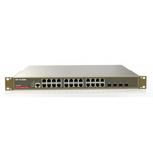 Коммутатор IP-COM G3224P (1000 Base-TX (1000 мбит/с), 4 SFP порта)