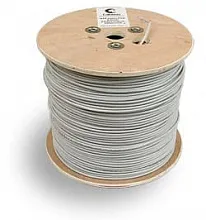 Витая пара Cabeus UUTP-2P-Cat.5e-SOLID-GY 5 Серый 