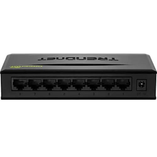 Коммутатор TrendNet TEG-S81g (1000 Base-TX (1000 мбит/с), Без SFP портов)