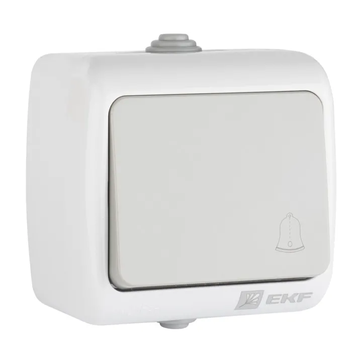 Мурманск Кнопка звонка 1-кл. 10А IP54 сер. EKF