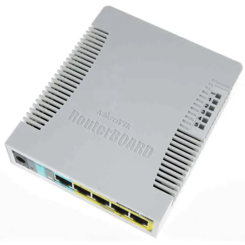 Маршрутизатор Mikrotik RB260GSP (10/100/1000 Base-TX (1000 мбит/с))