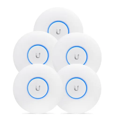 WiFi точка доступа Ubiquiti  UAP-AC-LR-5 10/100/1000BASE-TX белый