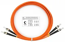 Патч-корд оптический duplex ST-ST 62,5/125 mm 3м LSZH Cabeus