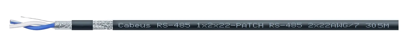 Cabeus RS-485 1x2x22AWG/7