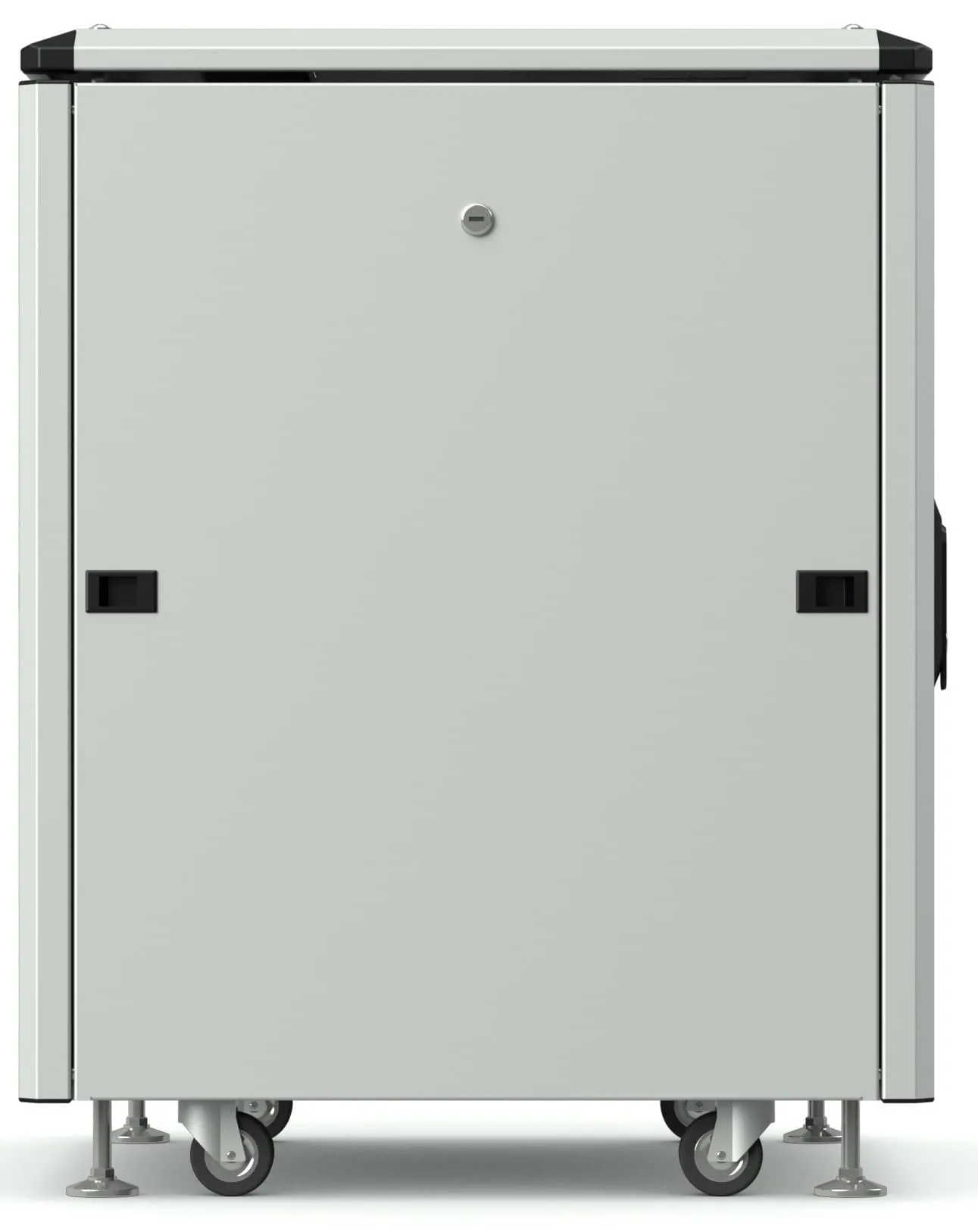 RUSRACK напольный 12U 600х600, перф. дверь