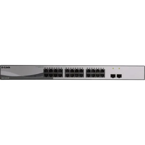Коммутатор D-link DGS-1210-26/F1A/F1B DGS-1210-26/F1B (1000 Base-TX (1000 мбит/с), 2 SFP порта)
