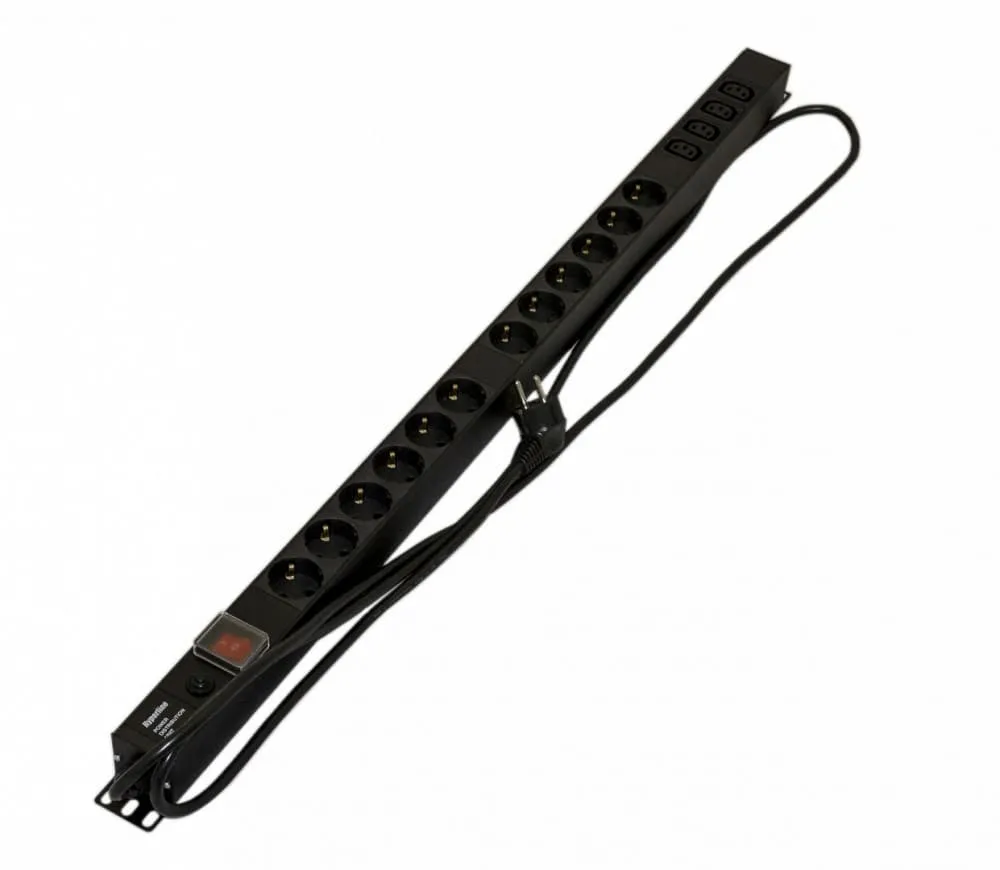 Hyperline SHE-12SH-4IEC-SF-2.5EU