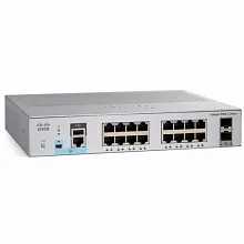 Коммутатор Cisco Catalyst 2960L 16TS-LL WS-C2960L-16TS-LL (1000 Base-TX (1000 мбит/с), 2 SFP порта)