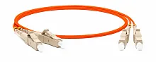 Hyperline FC-D2-50-LC/PR-LC/PR-H-2M-LSZH-OR