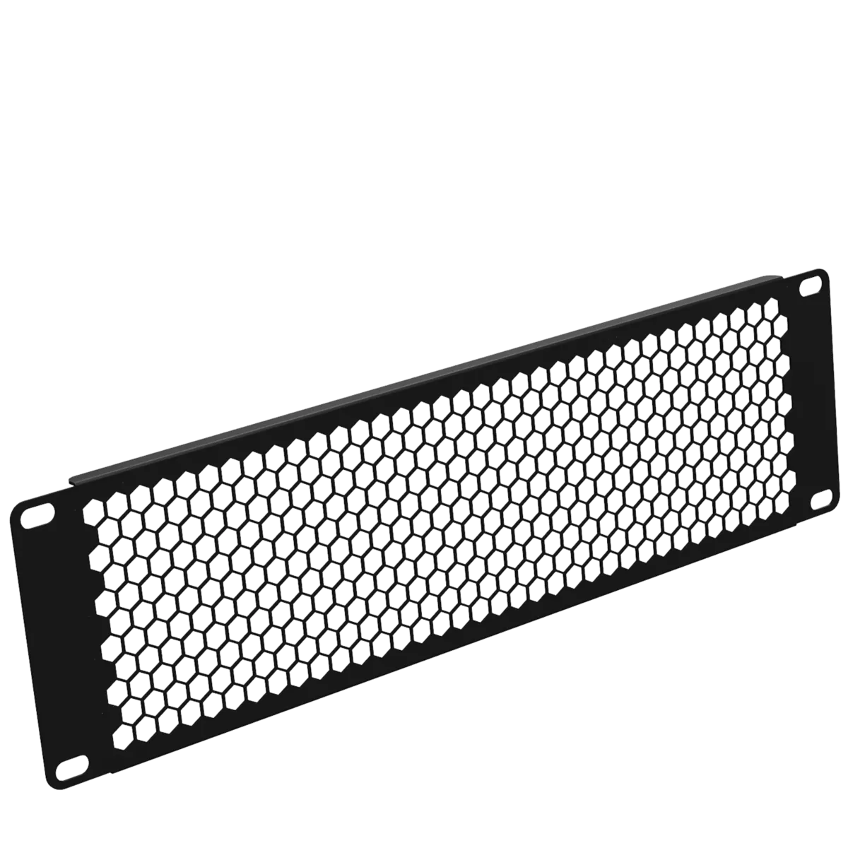 SYSMATRIX BP 0038.900 Фальш-панель 3U, перф., черный RAL 9004