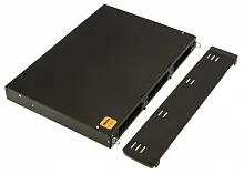 Hyperline FO-19V-1U-3xSLT-W130H30-24UN-BK