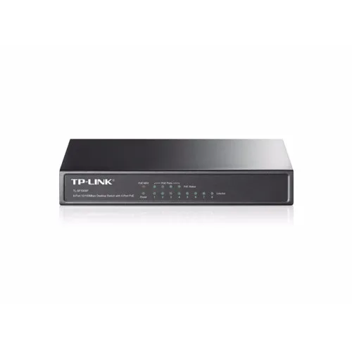 Коммутатор TP-Link Неуправляемый TL-SF1008P (100 Base-TX (100 мбит/с), Без SFP портов)