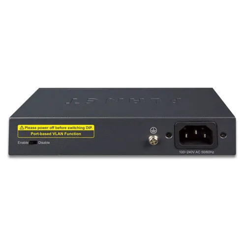 Коммутатор Planet 1000Base-T GSD-805 (1000 Base-TX (1000 мбит/с), Без SFP портов)