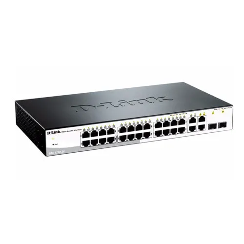 Коммутатор D-link DES-1210-28/C1A (100 Base-TX (100 мбит/с), 2 SFP порта)