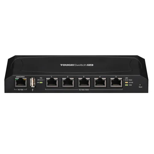 Коммутатор Ubiquiti  TS-5-POE(EU) (1000 Base-TX (1000 мбит/с), Без SFP портов)