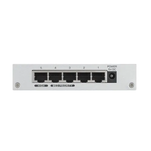 Коммутатор Zyxel GS-105B V3 (1000 Base-TX (1000 мбит/с), Без SFP портов)