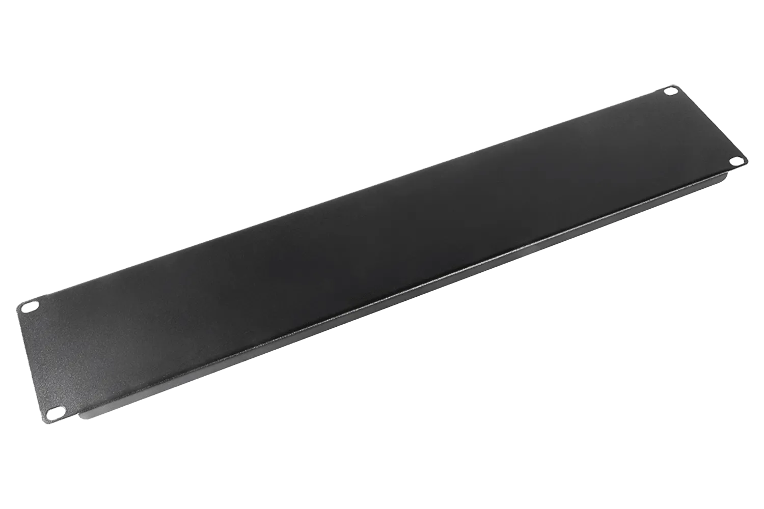 Фальшпанель в шкаф 19" 2U, цвет черный