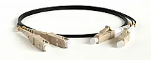 Hyperline FC-D2-50-LC/PR-SC/PR-H-20M-LSZH-BK