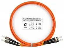 Патч-корд оптический duplex ST-ST 62,5/125 mm 2м LSZH Cabeus
