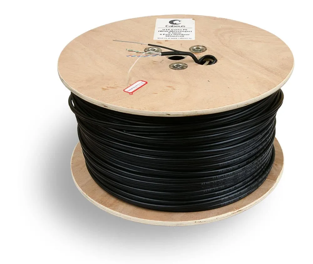 Cabeus UTP-4P-Cat.5e-SOLID-ST-OUT