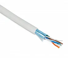 Витая пара Hyperline FUTP4-C5E-P26-IN-LSZH-WH-100 5e Белый 100  м