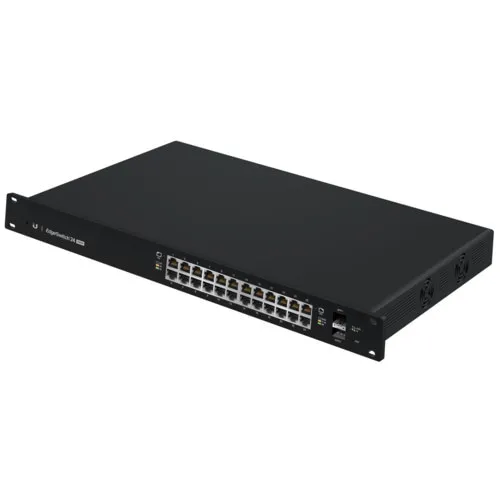 Коммутатор Ubiquiti  ES-24-500W (1000 Base-TX (1000 мбит/с), 2 SFP порта)