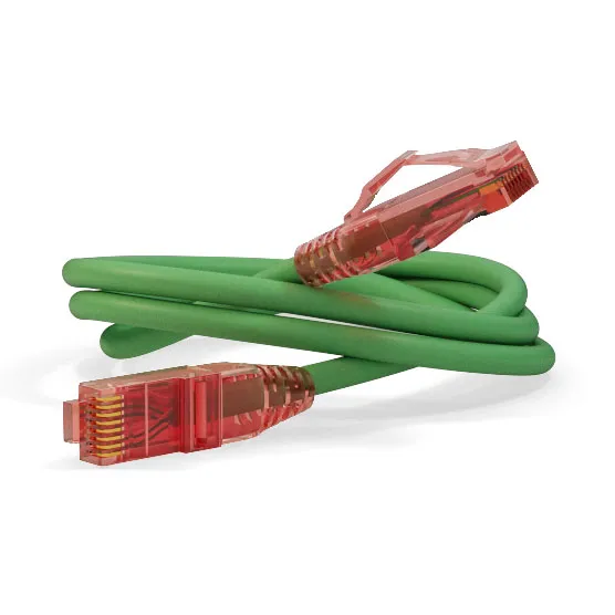Hyperline PC-LPM-UTP-RJ45-RJ45-C5e-1M-LSZH-GN
