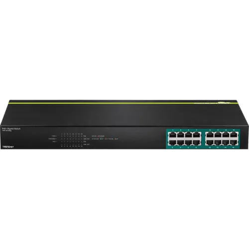 Коммутатор TrendNet TPE-TG160g (1000 Base-TX (1000 мбит/с), Без SFP портов)