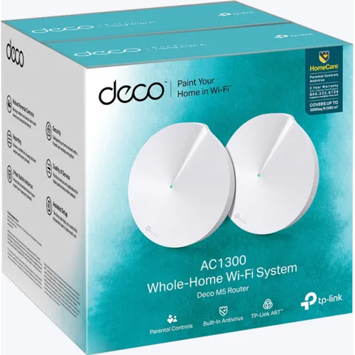 Маршрутизатор для дома TP-Link DECO M5(2-PACK)