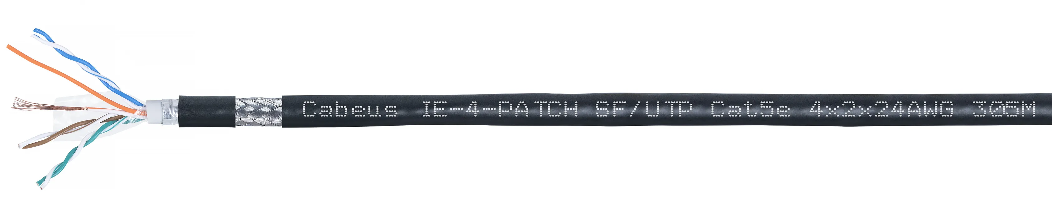Cabeus IE-4-PATCH SF/UTP Cat5e 4X2X24AWG