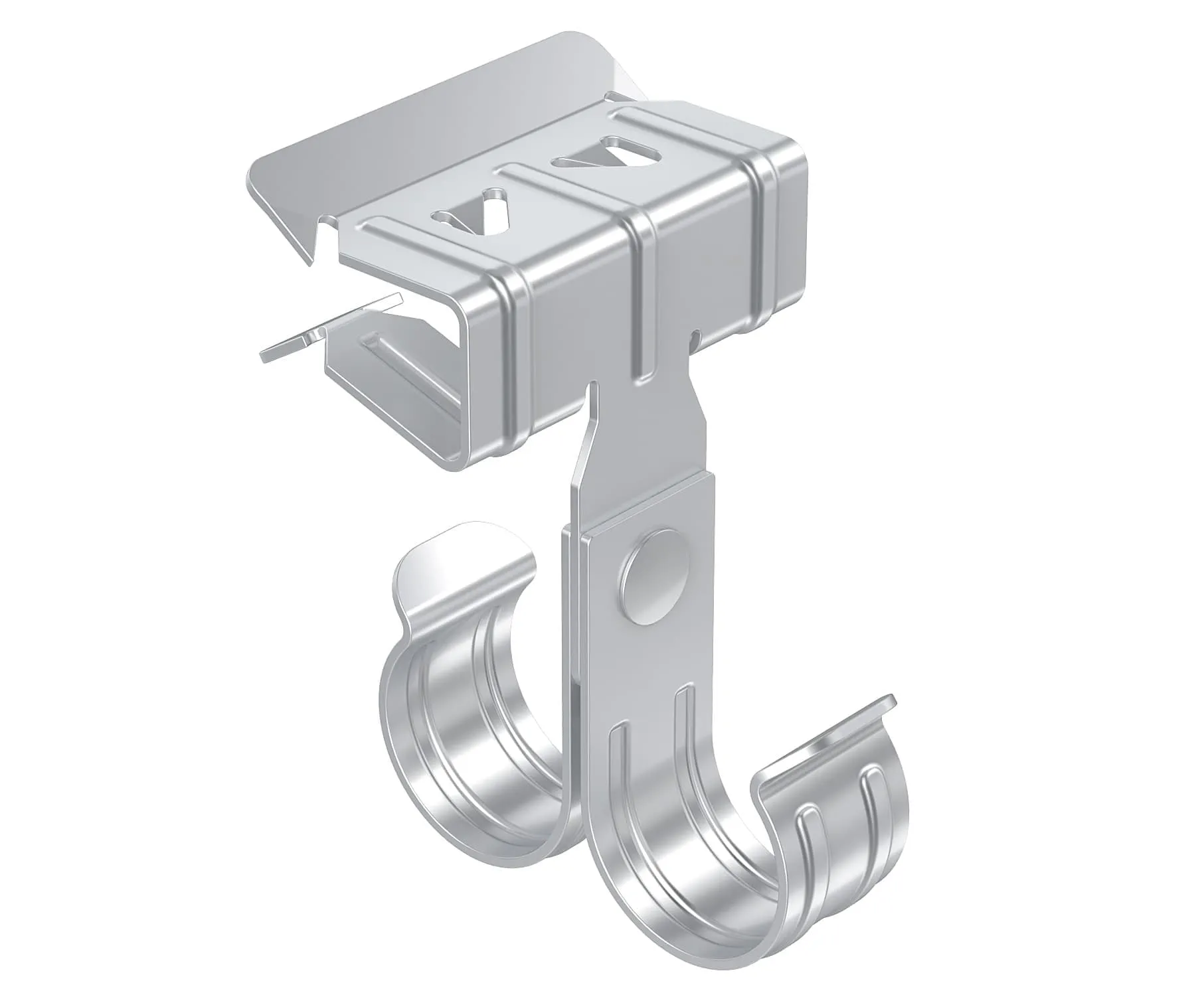 Зажим балочный 8-14мм под трубу двойной 20 мм EKF