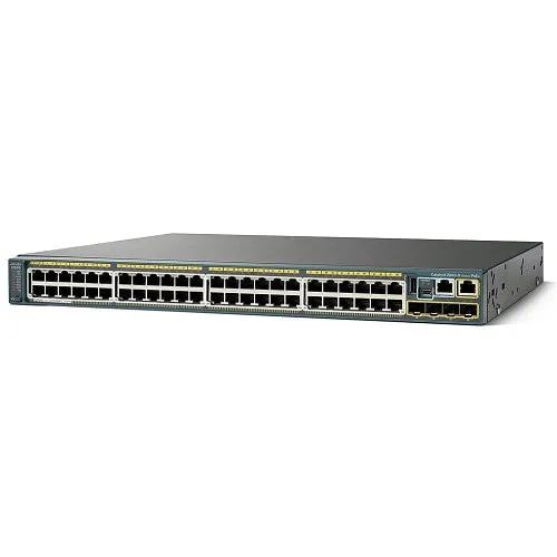 Коммутатор Cisco Catalyst 2960-X WS-C2960RX-48FPD-L (1000 Base-TX (1000 мбит/с), 4 SFP порта)