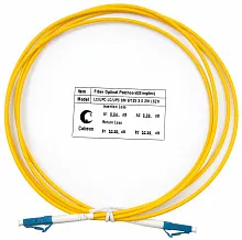 Патч-корд оптический simplex LC-LC 9/125 sm 2м LSZH Cabeus