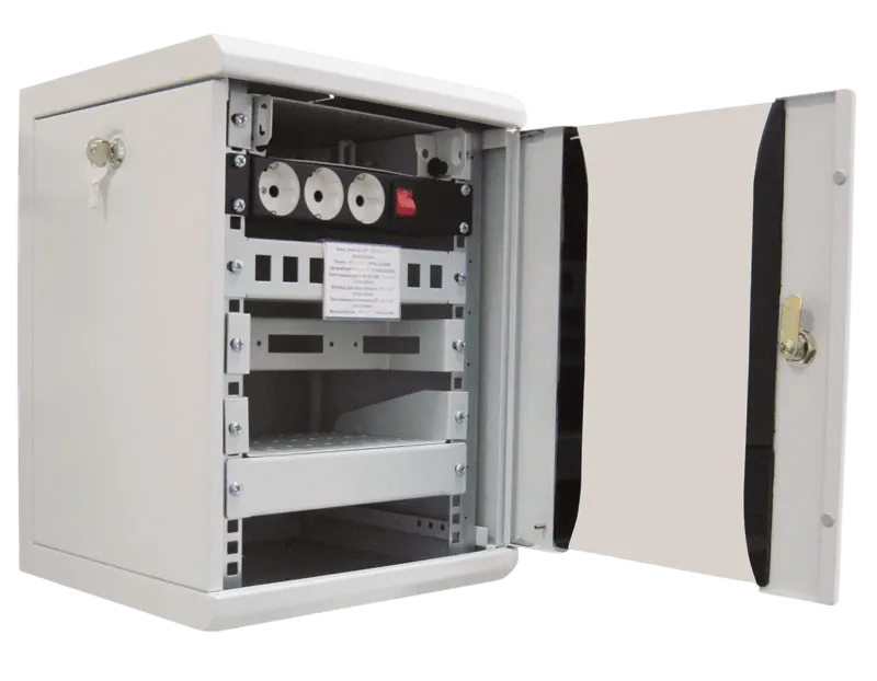 Шкаф телекоммуникационный настенный 10" 12U, (320 × 255)