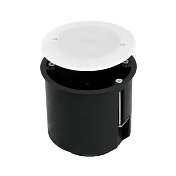 Коробка универсальная установочная КМП-020-028 углубленная с мет. лапками и крышкой (80х70) EKF