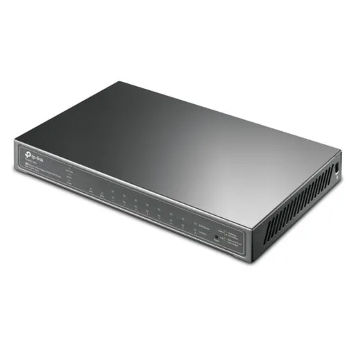 Коммутатор TP-Link T1500G-10PS (1000 Base-TX (1000 мбит/с), 2 SFP порта)