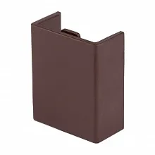 Соединитель (40х40) (4 шт) Plast EKF под темное дерево