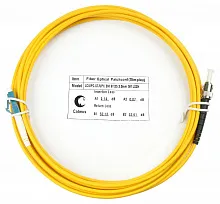 Патч-корд оптический simplex LC-ST 9/125 sm 10м LSZH Cabeus