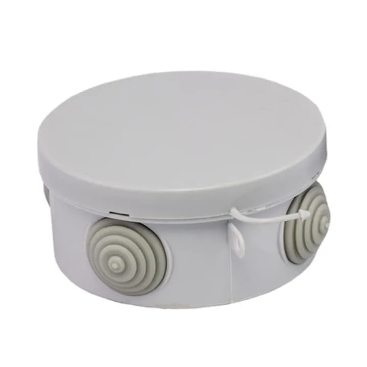 Коробка распаячная КМР-040-039 с крышкой наружная (85х40) 4 мембр. ввода IP54 EKF