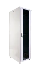 Шкаф телекоммуникационный напольный ЭКОНОМ 48U (600 × 800) дверь стекло, дверь металл