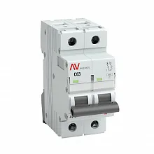AV-6 DC 2P 63A (C) 6kA EKF AVERES