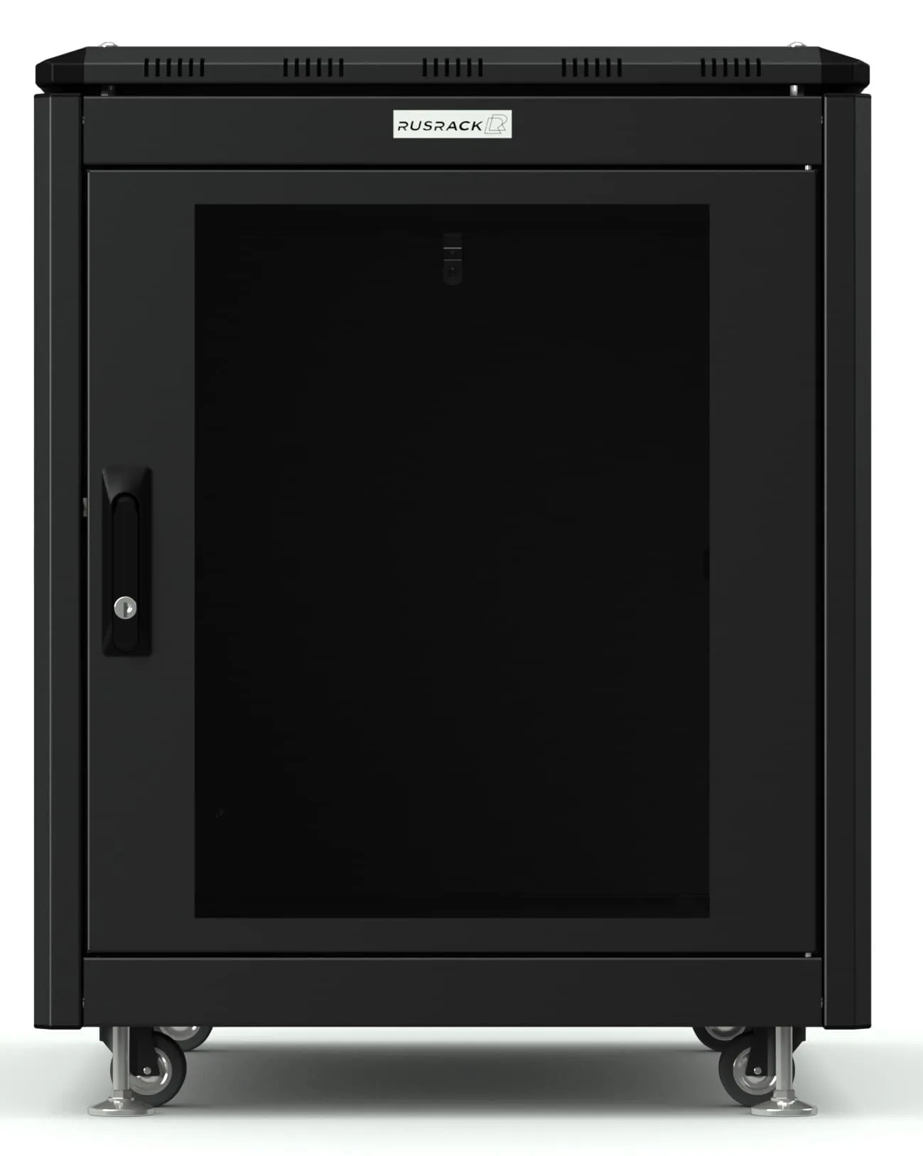 RUSRACK напольный 12U 600х800, черный