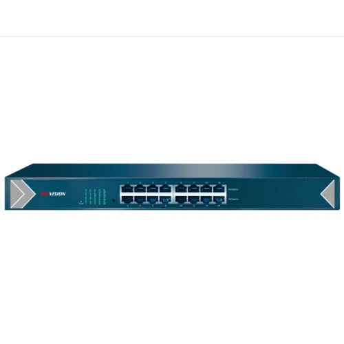 Коммутатор Hikvision DS-3E0516-E (1000 Base-TX (1000 мбит/с), Без SFP портов)